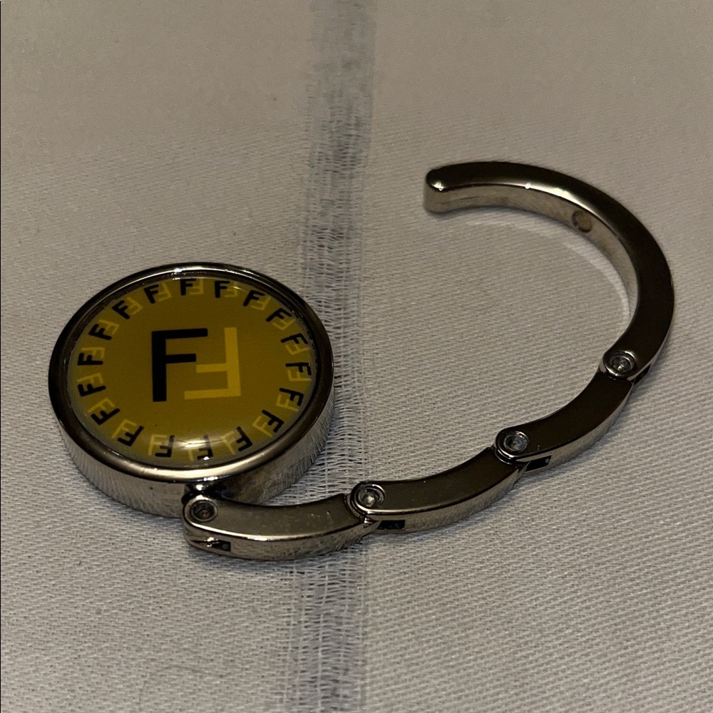 Custom Logo Black and Yellow Bag Hook